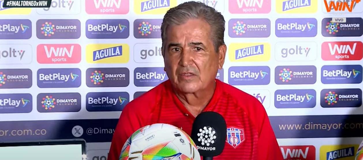 Jorge Luis Pinto, técnico del Unión Magdalena. 