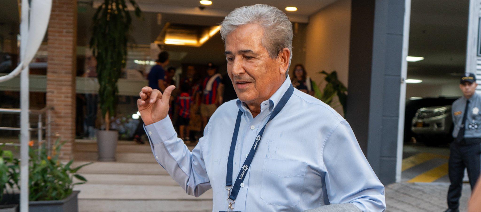 El santandereano Jorge Luis Pinto, técnico del Unión Magdalena. 