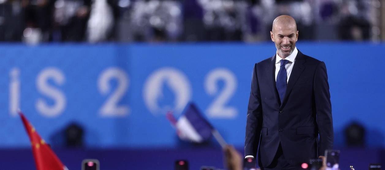 Zinedine Zidane ganó tres Ligas de Campeones consecutivas con el Real Madrid.