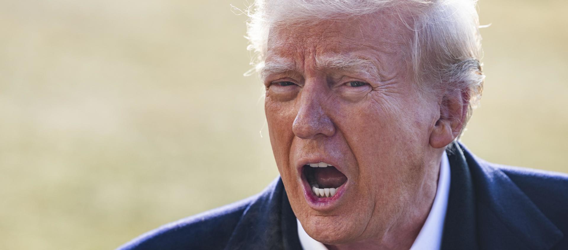 Donald Trump, Presidente de Estados Unidos.