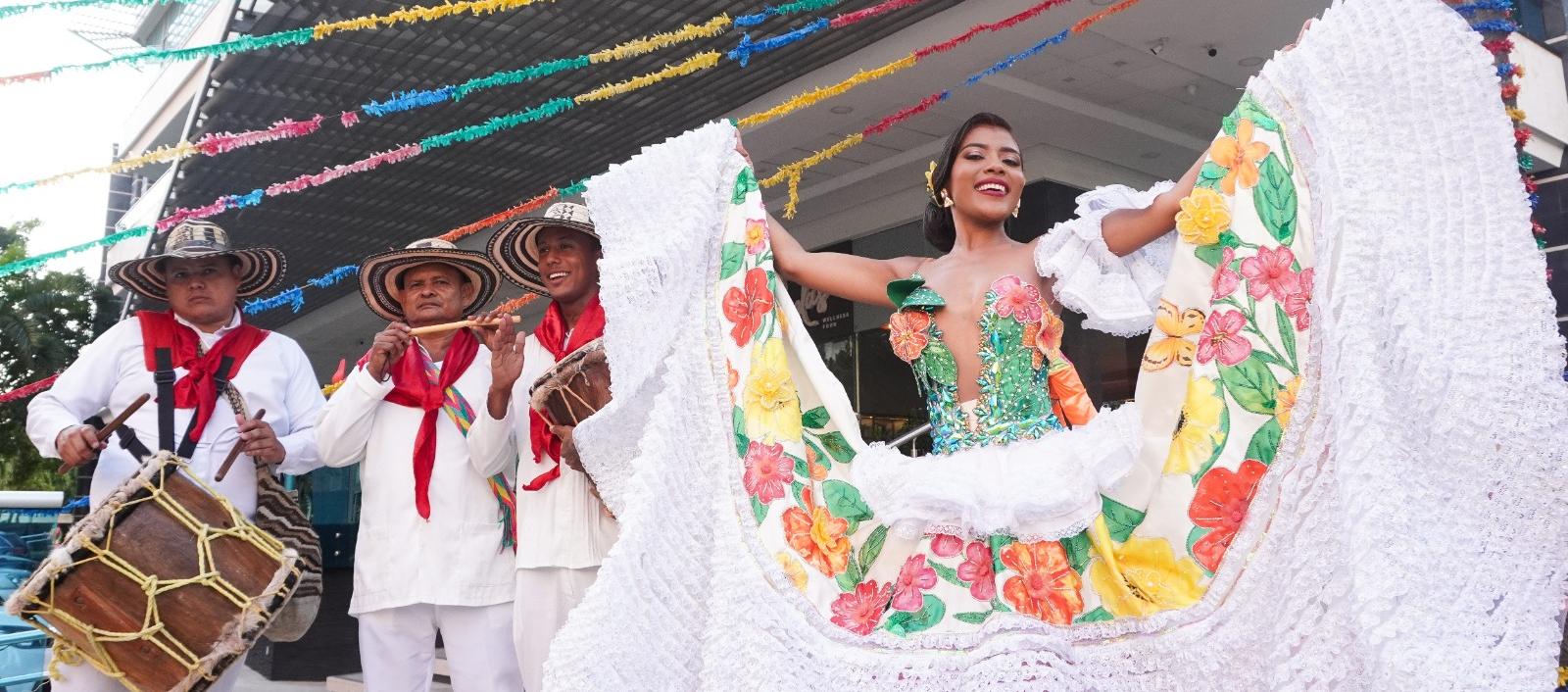 Reina del Carnaval de Usiacurí. 