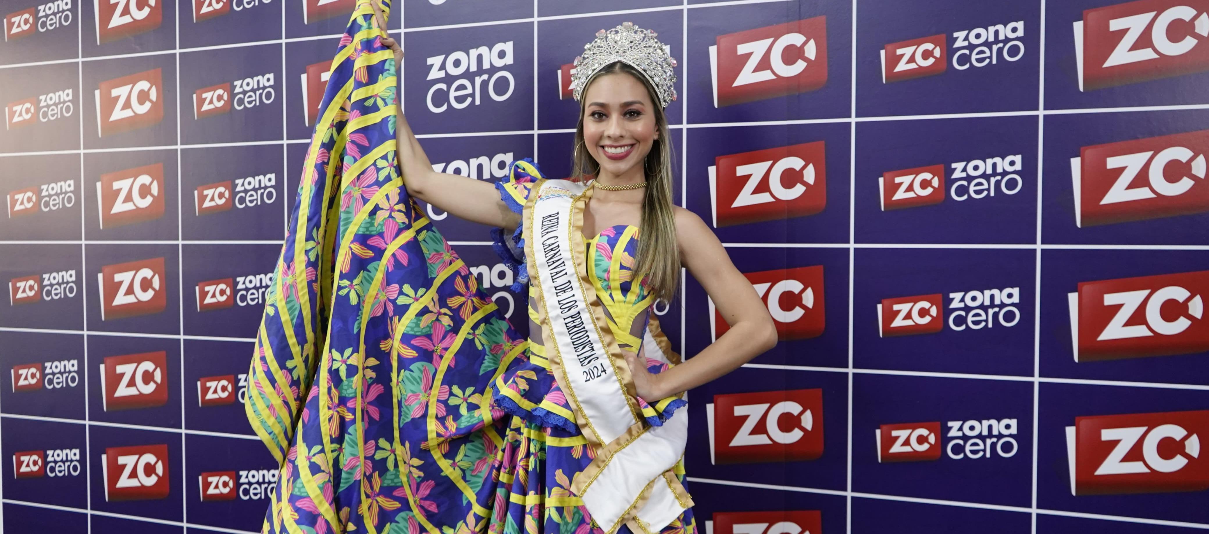Juliana Escorcia, Reina de los Periodistas 2024.