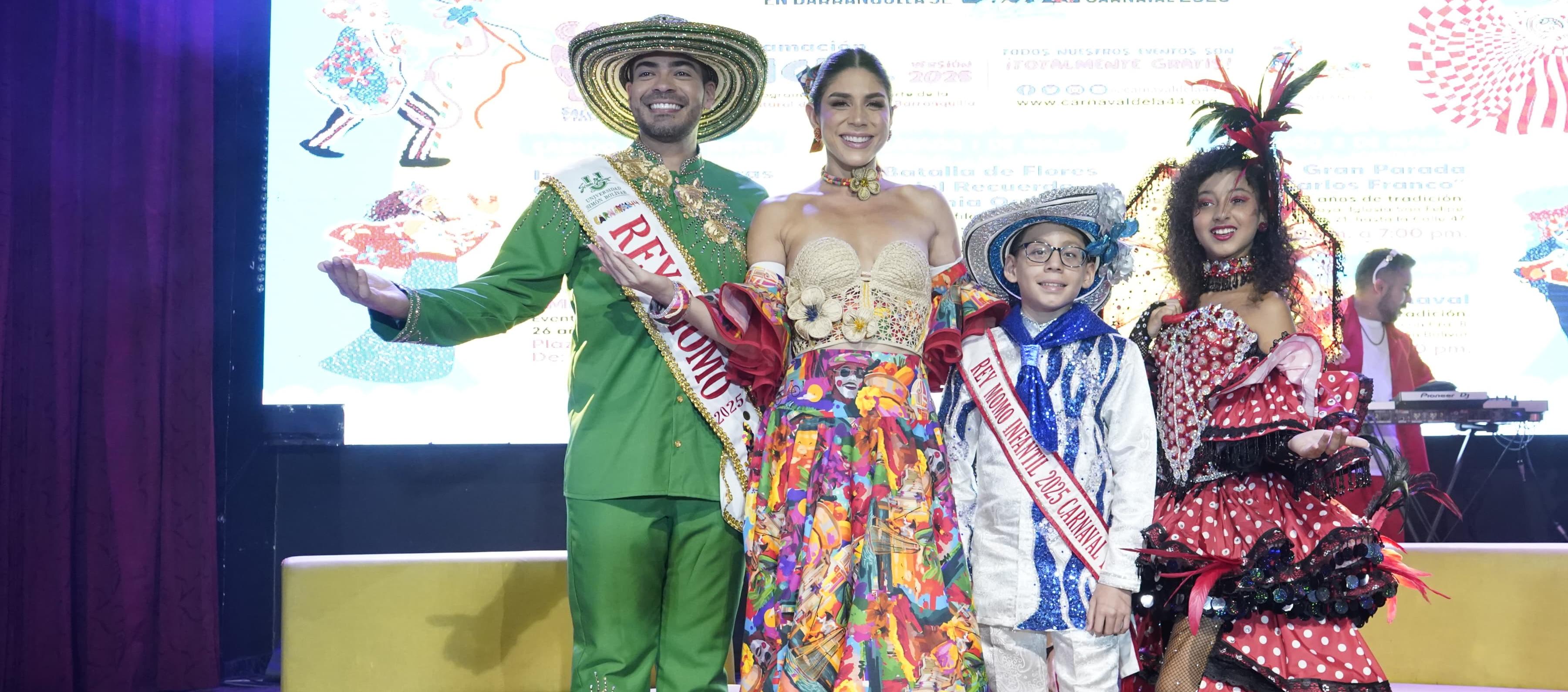 Monarquía carnavalera 2025.