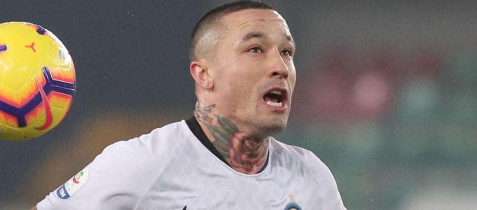 Radja Nainggolan cuando jugaba en el Inter de Milán.