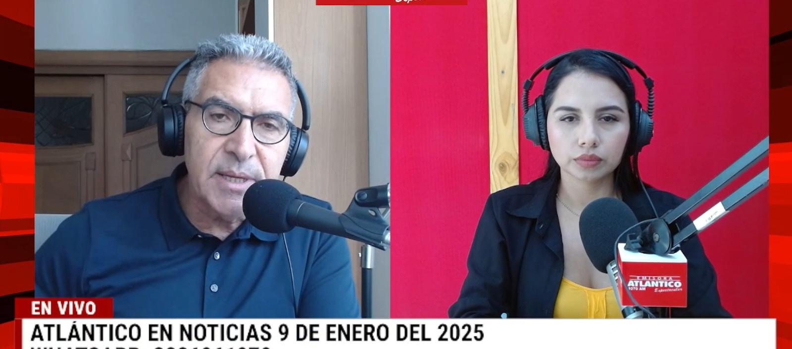 Transmisión de Atlántico en Noticias.