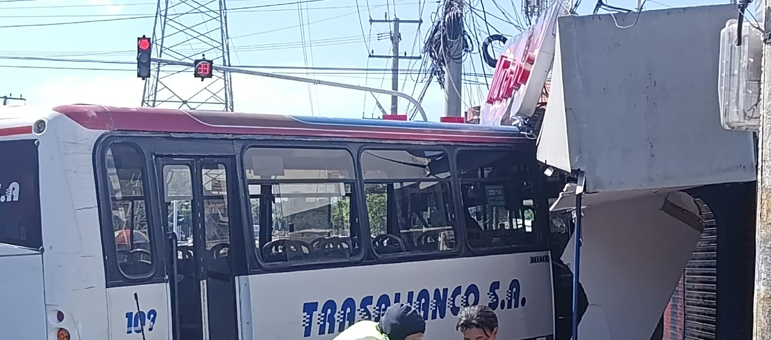 Accidente en la Avenida Las Torres.