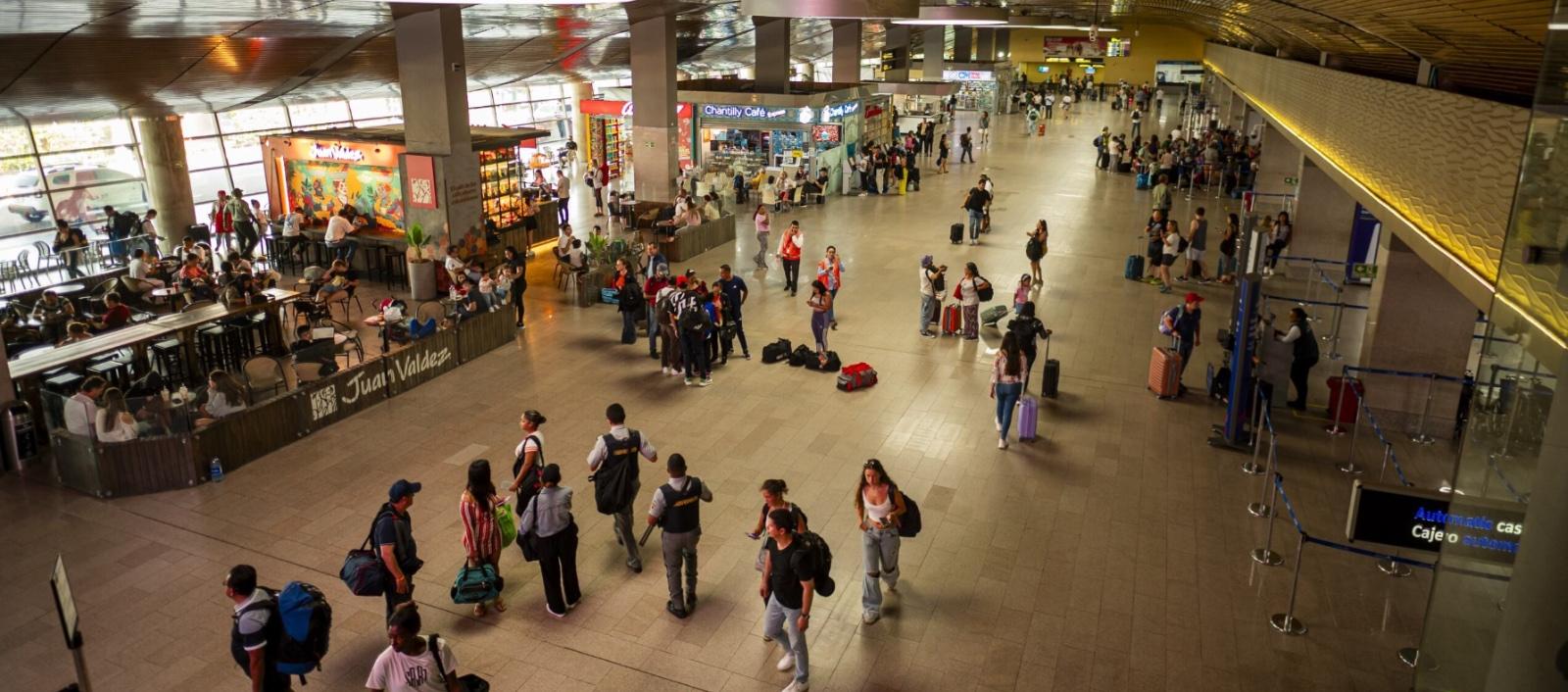 El aeropuerto de Cartagena.