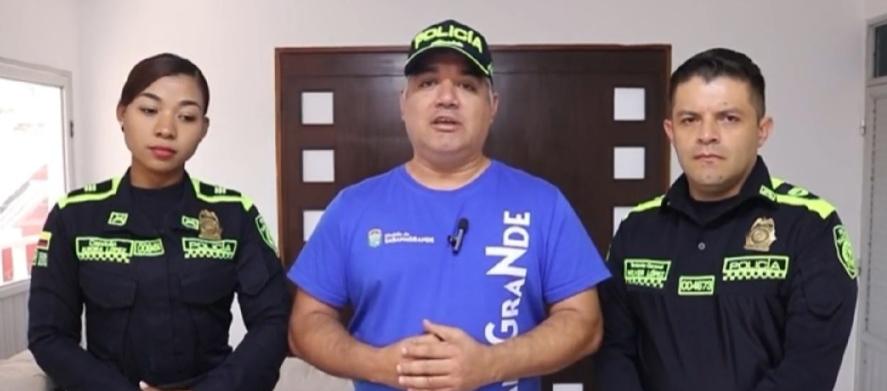 Darwin Rosales Mora, alcalde de Sabanagrande. 