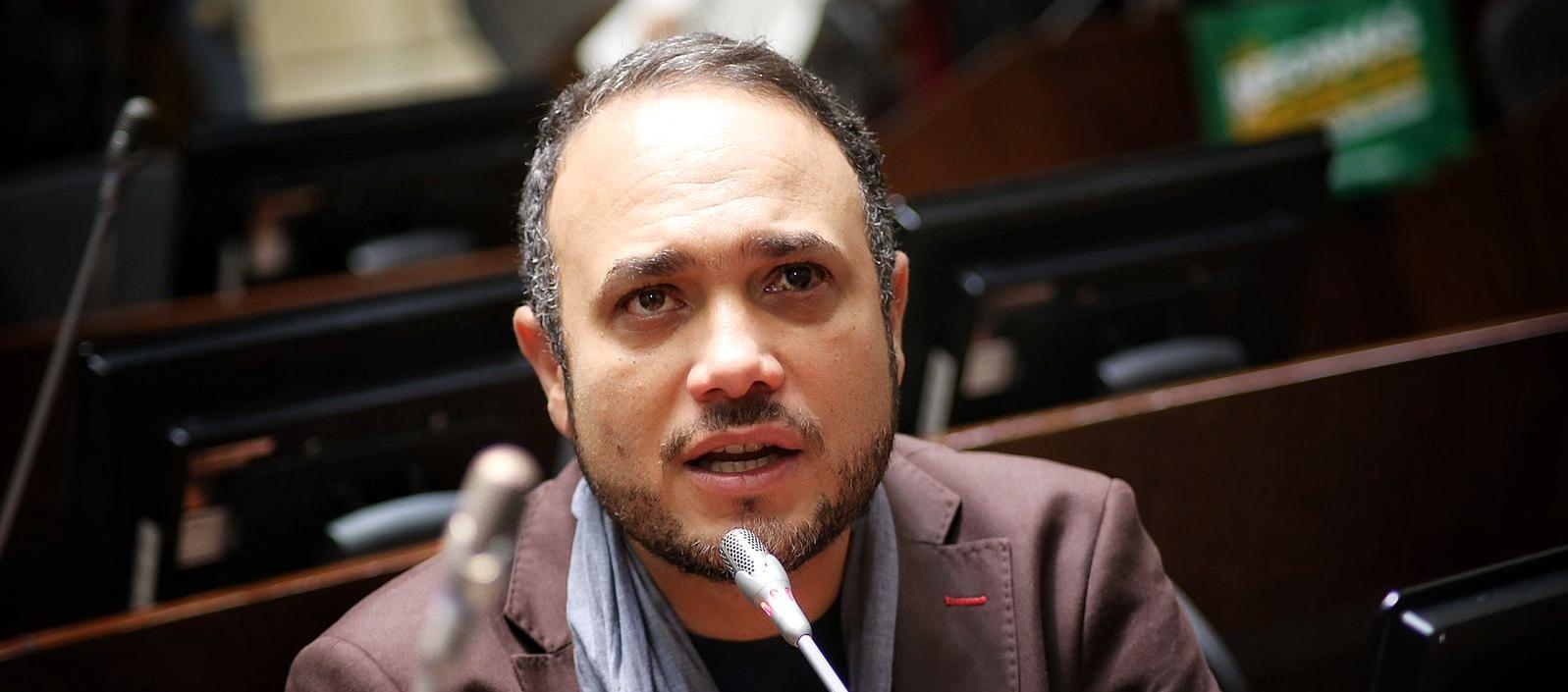 El senador Alfredo Deluque.