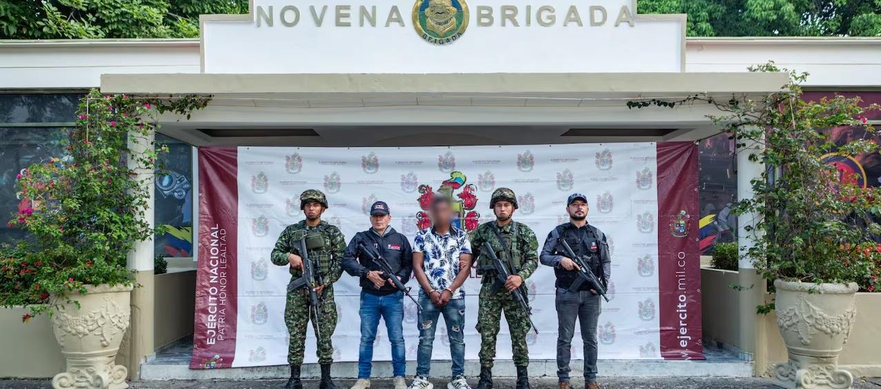 Alias 'Stiven', presunto segundo cabecilla de las disidencias de FARC.