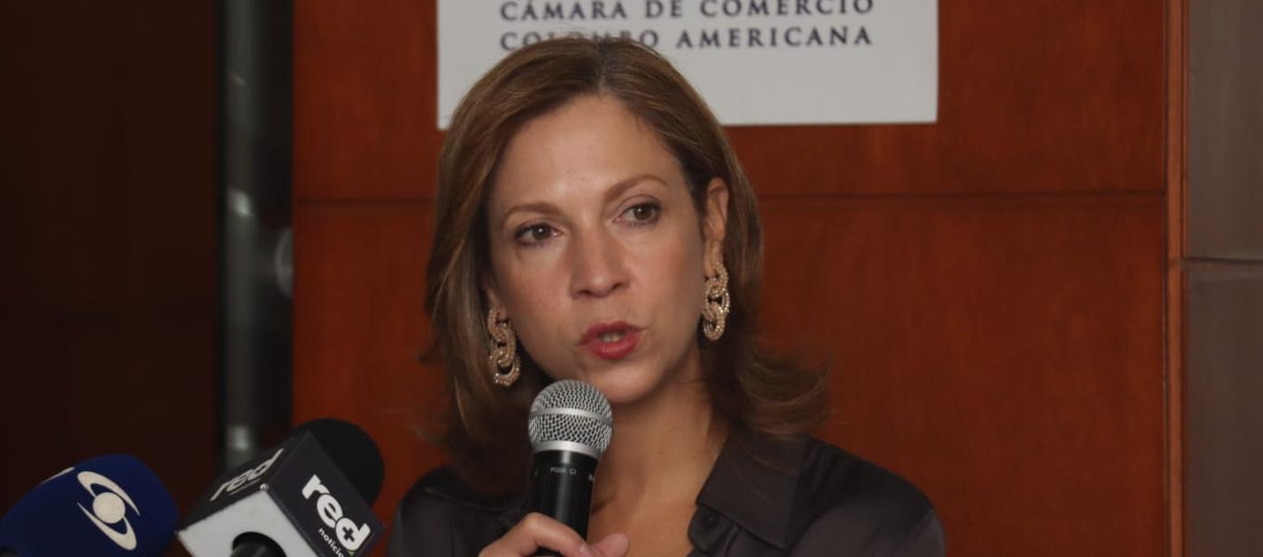 María Claudia Lacouture, presidente ejecutiva de la Cámara Colombo Americana. 