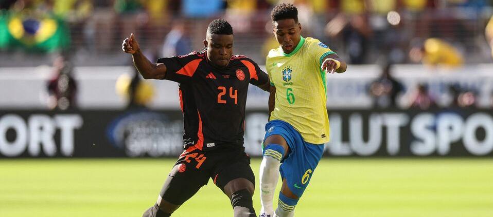 La última vez que Colombia y Brasil se enfrentaron fue en la Copa América.