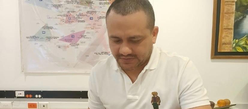 Bryan Orozco, concejal de Soledad y vocero de la iniciativa. 