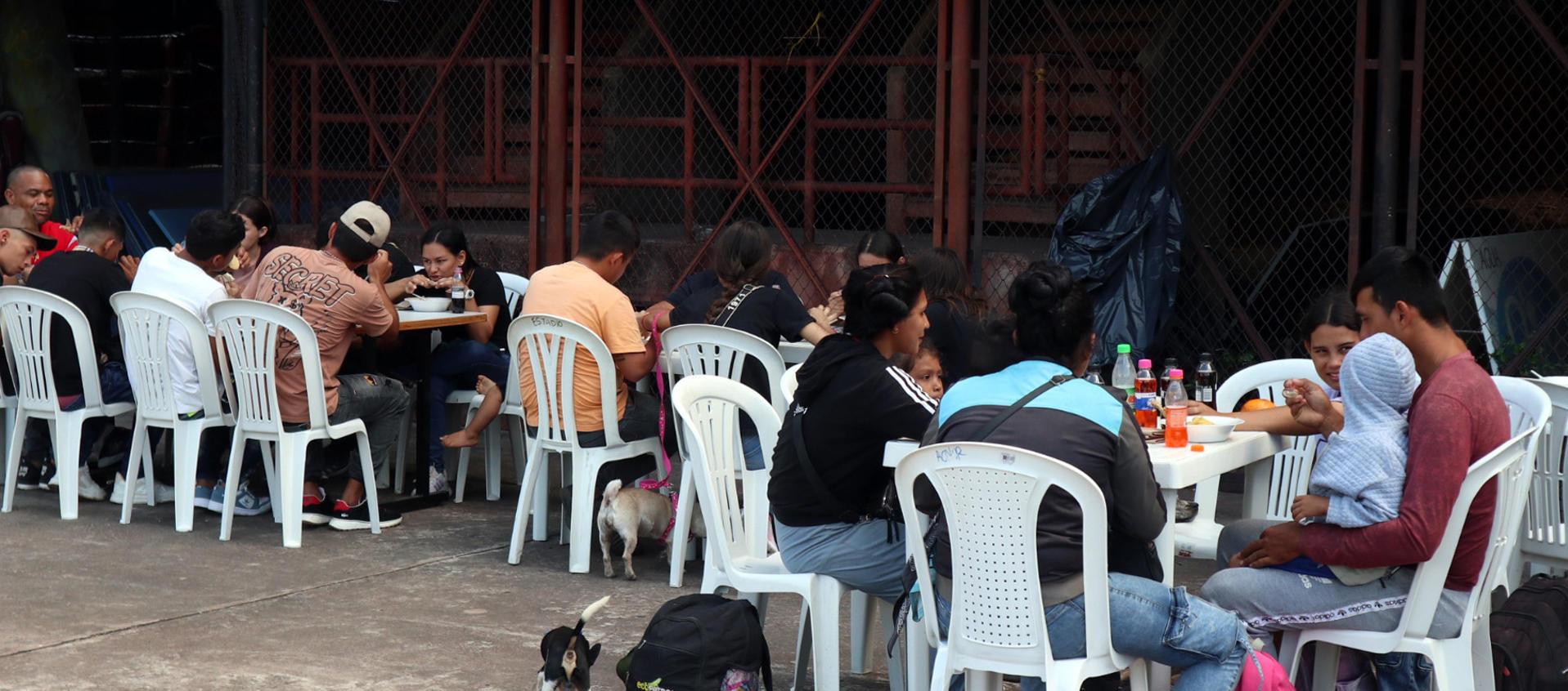 Desplazados del Catatumbo en Cúcuta.