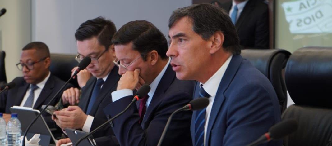 El magistrado Álvaro Hernán Prada, presidente del CNE.