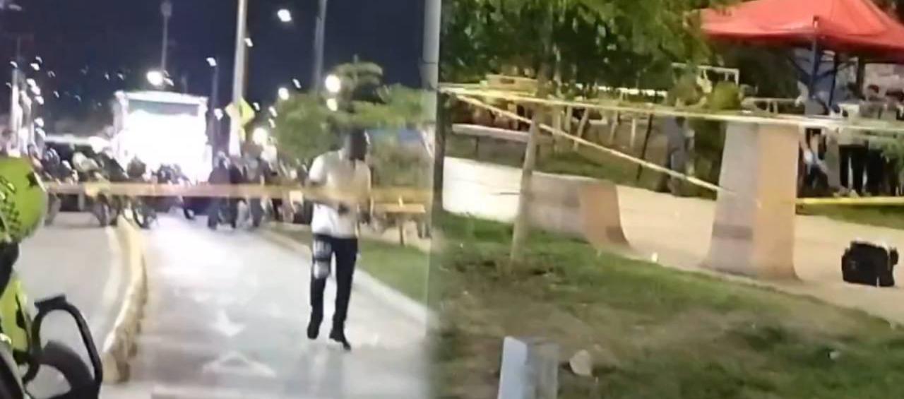 Lugar donde sucedió la masacre.