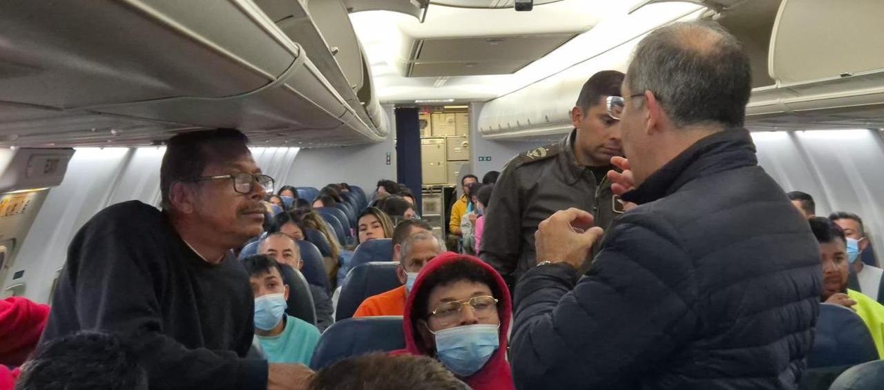 Los connacionales deportados.