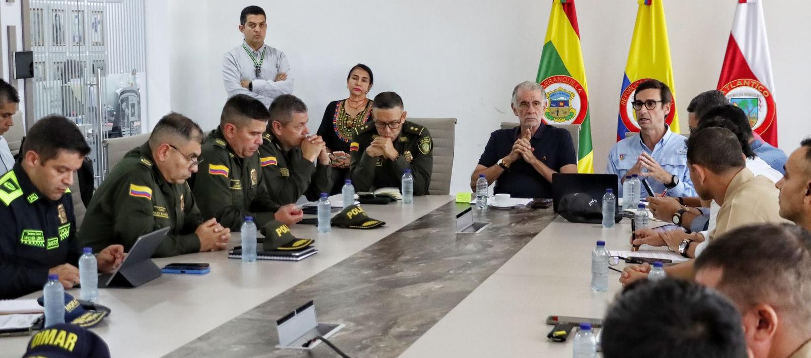 Consejo de Seguridad en la Gobernación del Atlántico