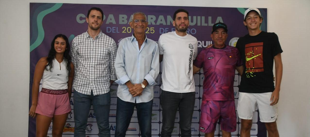 Lanzamiento del Mundial Juvenil de Tenis.