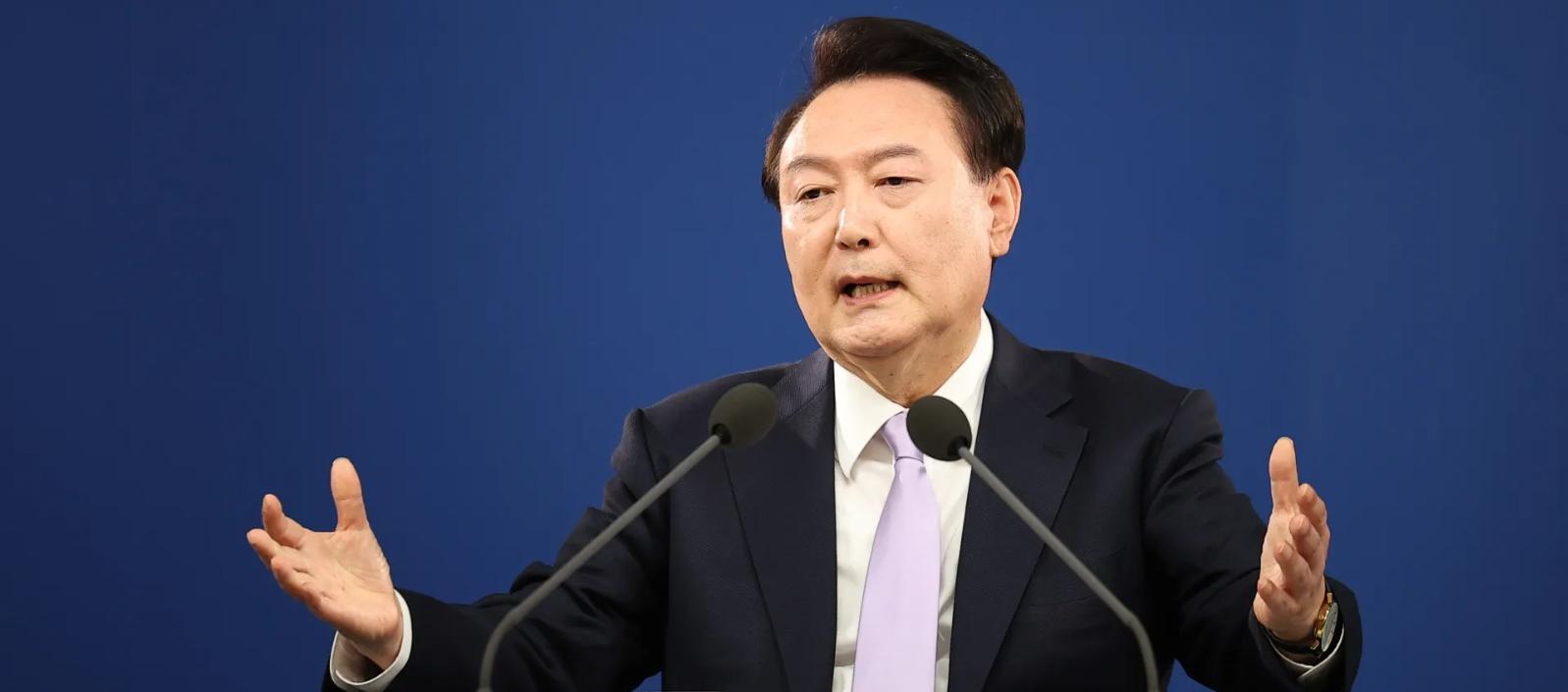 Yoon Suk-yeol, Presidente de Corea del Sur.