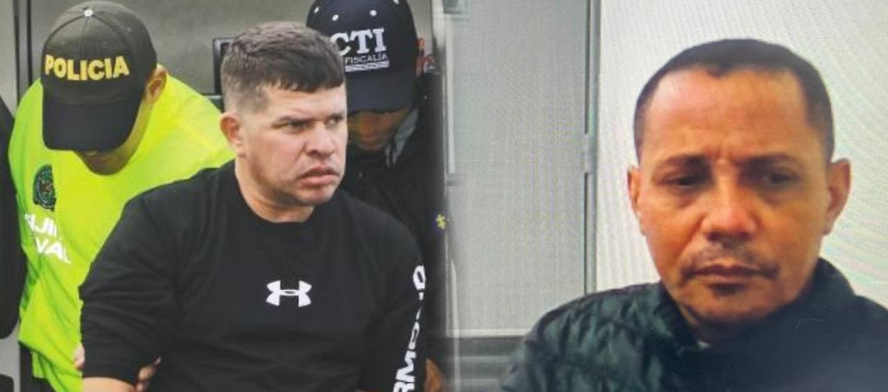 Francisco Luis Correa y su señalado asesino Samuel Zuleta Márquez.