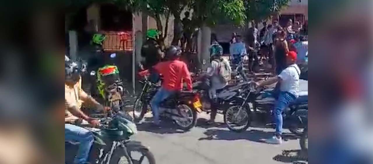 Lugar de los hechos en Nueva Colombia. 