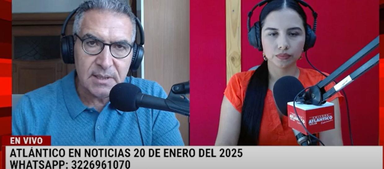 Transmisión de Atlántico en Noticias.