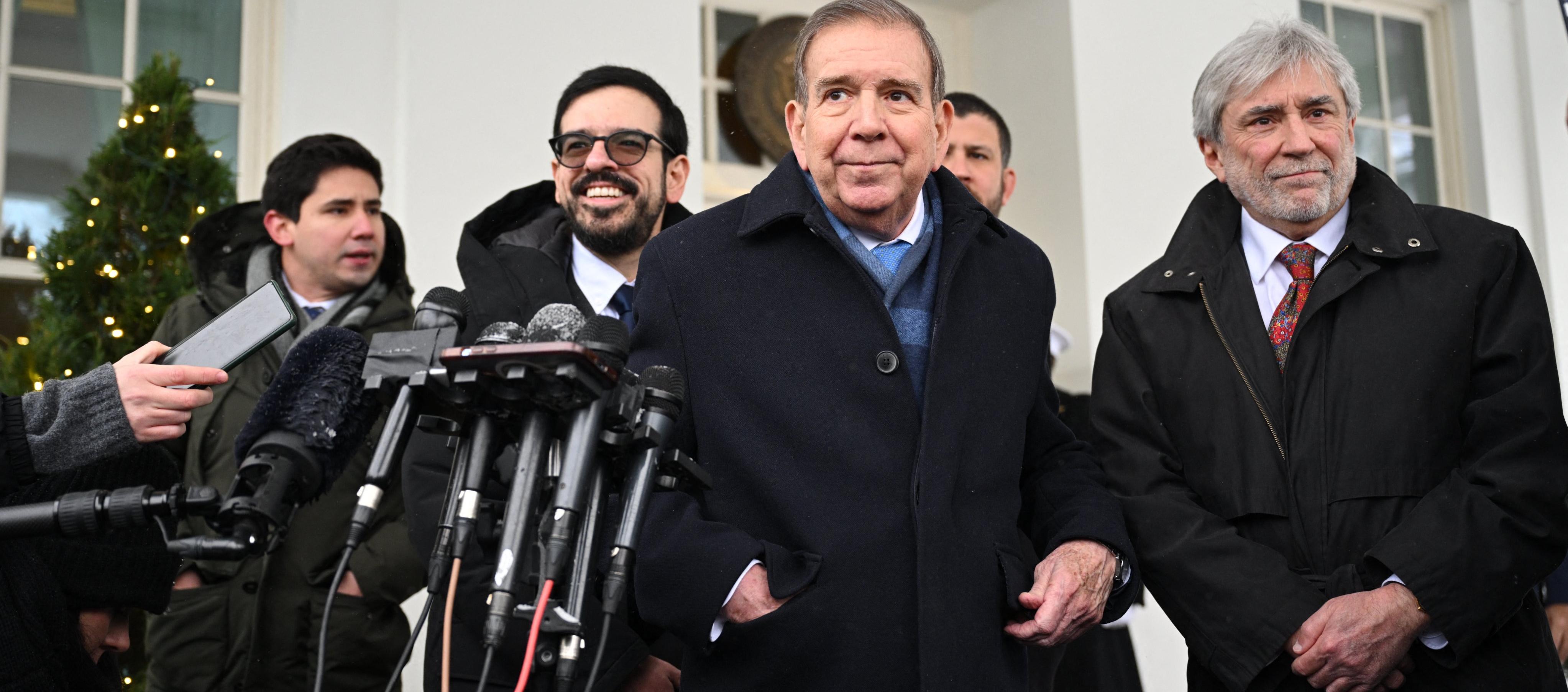 El líder opositor venezolano Edmundo González Urrutia.