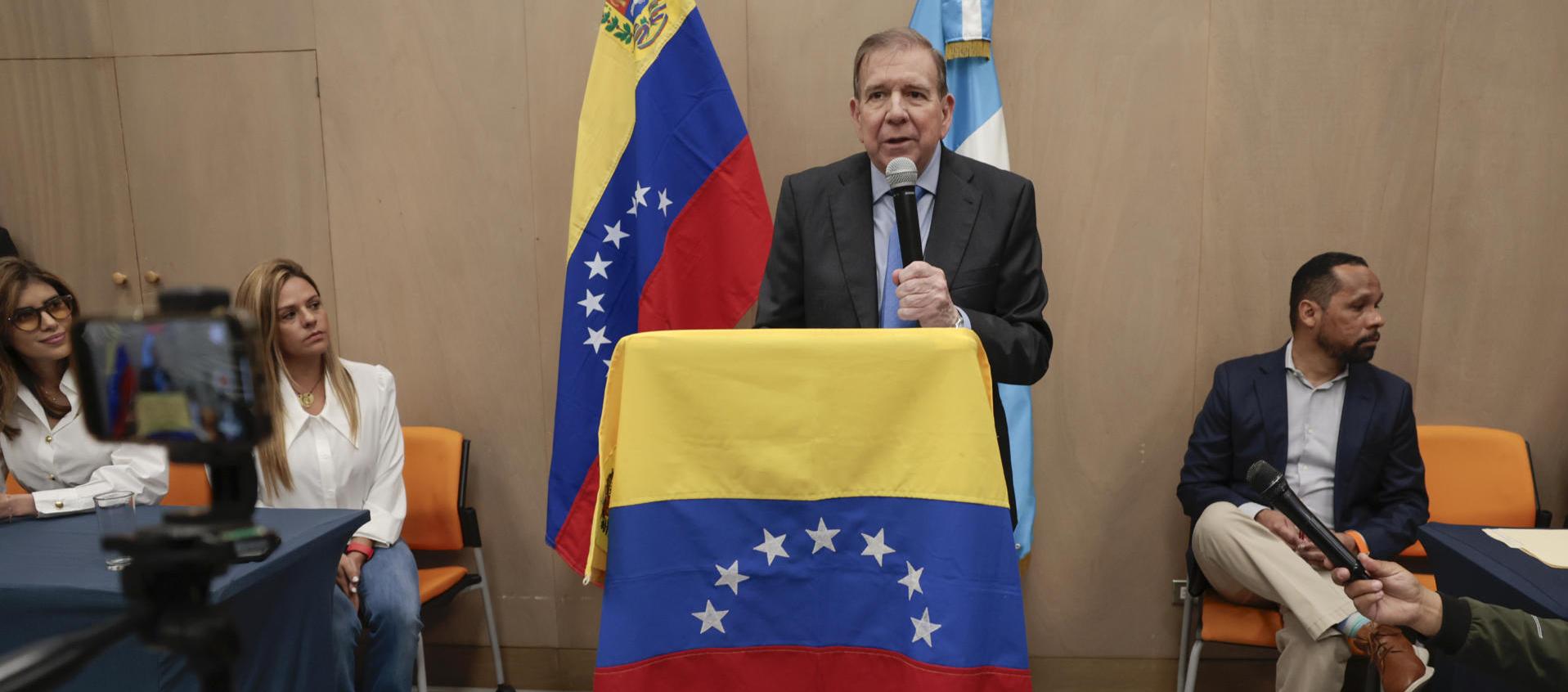 Líder opositor venezolano Edmundo González Urrutia.