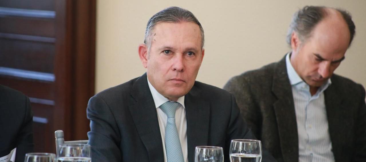 El presidente del Senado, Efraín Cepeda.