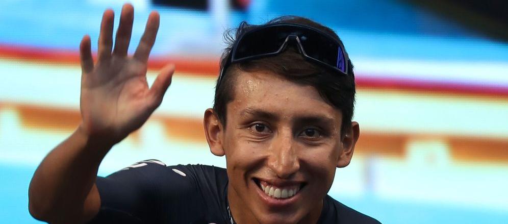 Egan Bernal, ciclista colombiano.