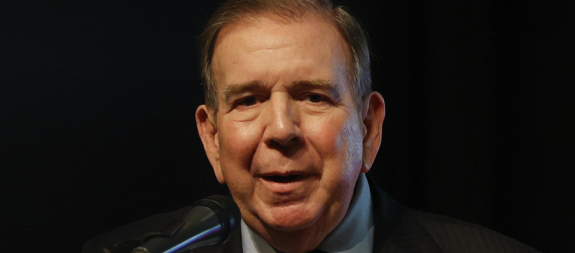 El líder opositor venezolano, Edmundo González Urrutia. 