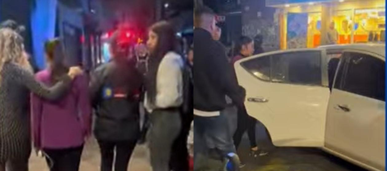 Momentos de la captura de 'Epa Colombia'.