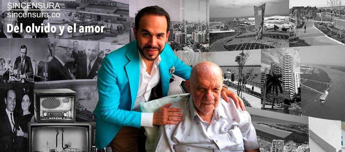 Alfredo De la Espriella con el abogado Abelardo De la Espriella