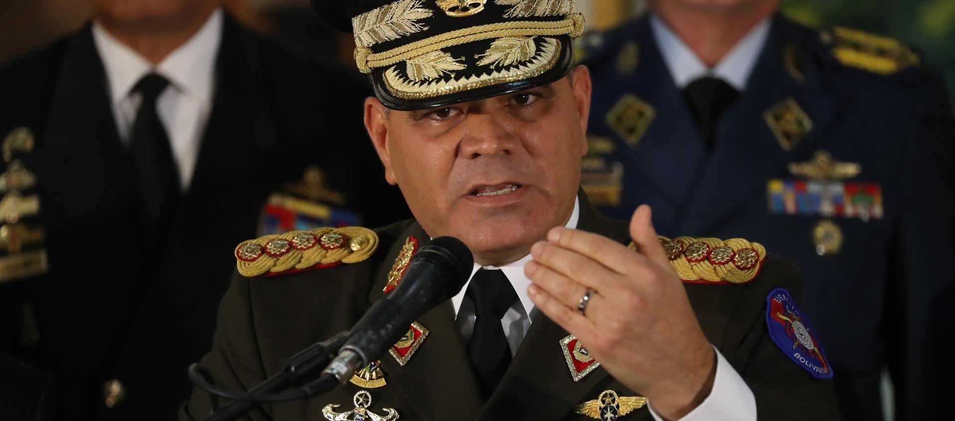 Vladimir Padrino López, ministro de Defensa de Venezuela.