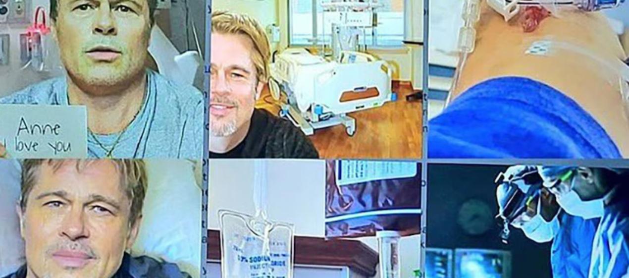 El falso 'Brad Pitt' resultaba convincente para la mujer. 