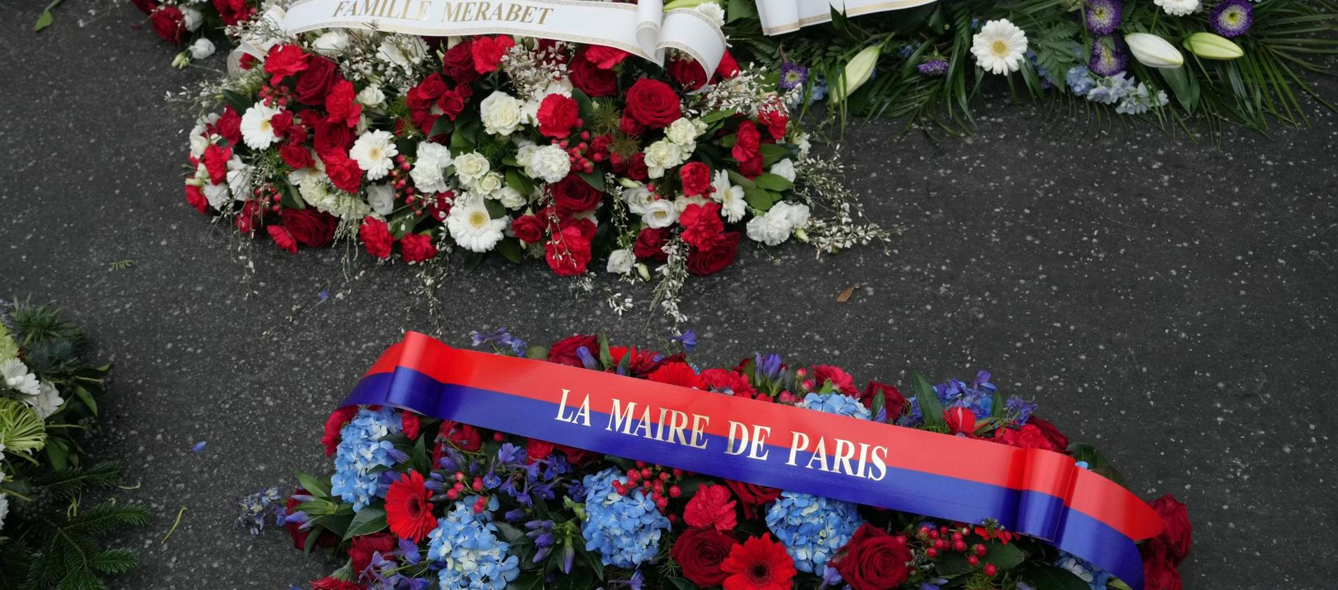 Foto de archivo de la conmemoración del noveno aniversario de los atentados contra la revista Charlie Hebdo.