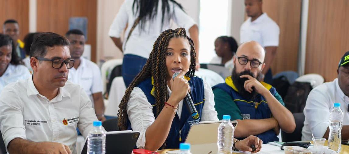 Gobernadora de Chocó, Nubia Córdoba-Curi.