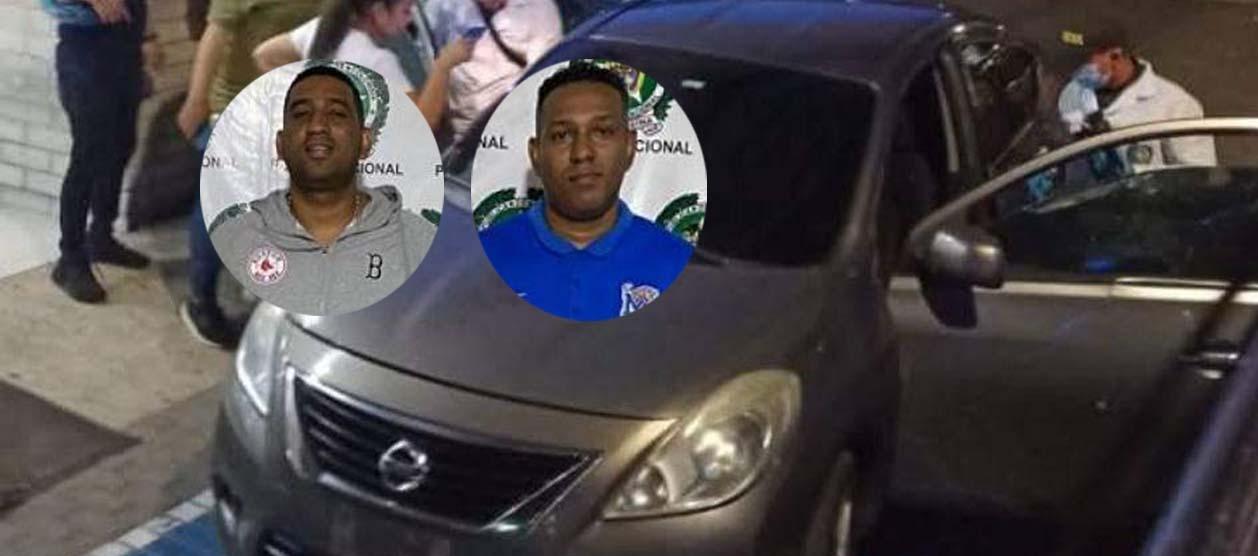 Danny William Frías Castillo y su hermano Dionisio Frías Castillo, alias 'Gordo 40'.