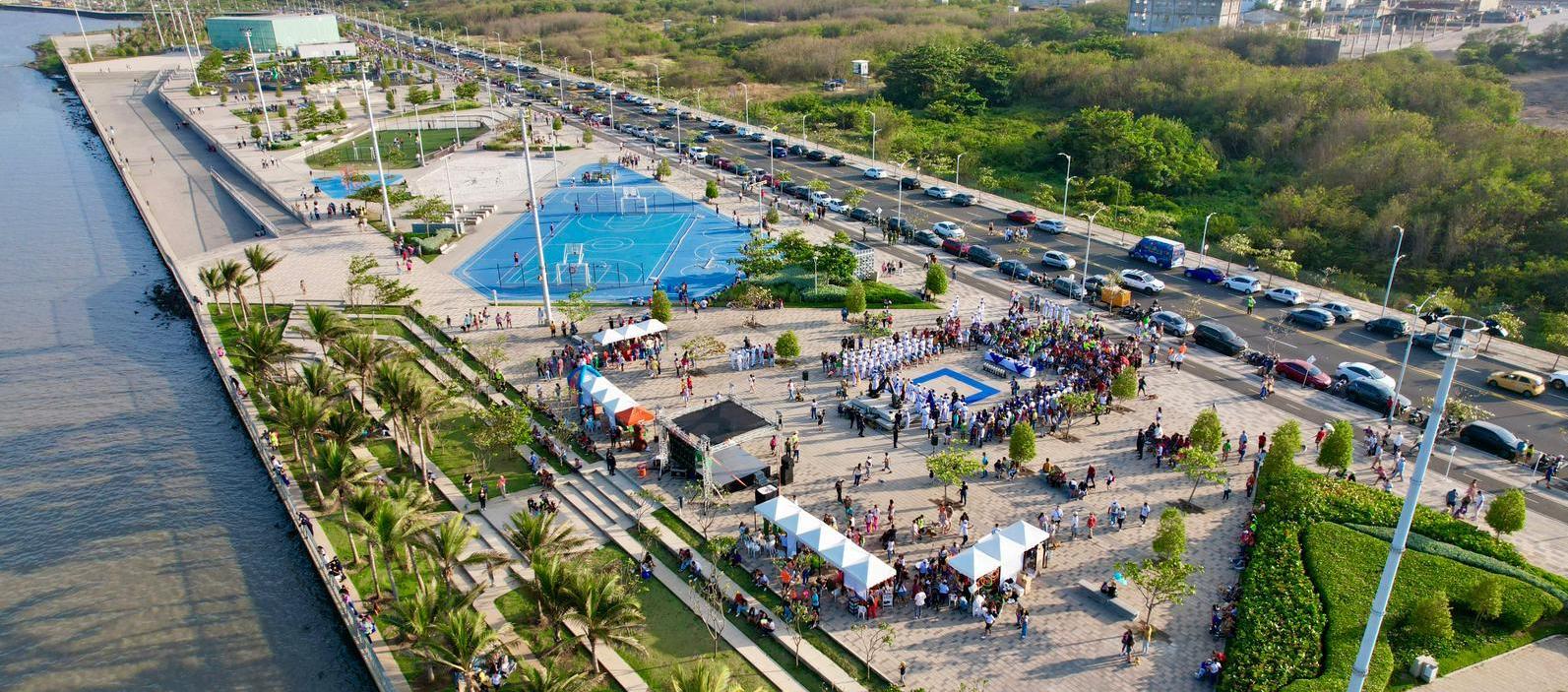 Imagen del Gran Malecón del Río.