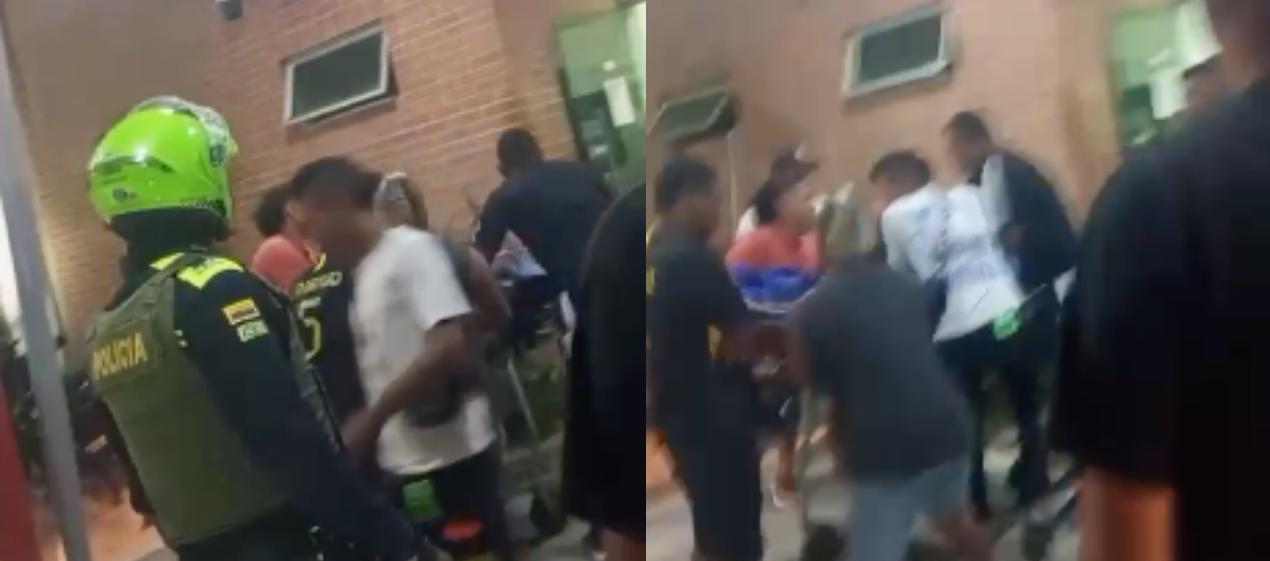 El joven fue trasladado al Hospital de Puerto Colombia, donde se confirmó su muerte. 