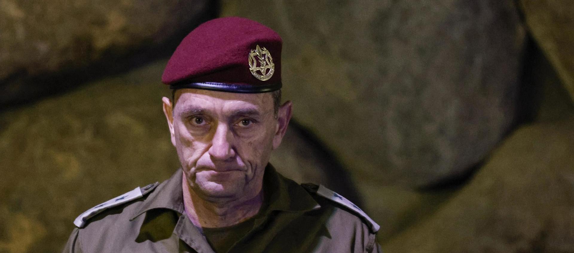 Jefe del Estado Mayor del Ejército israelí, Herzi Halevi.