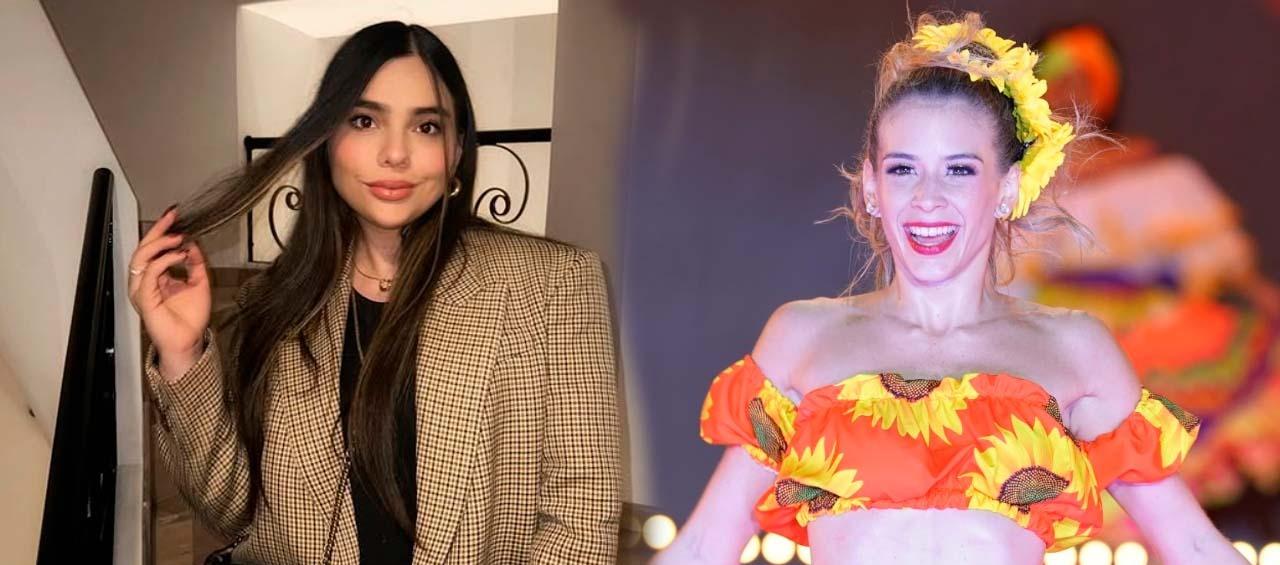 Juana Valentina, hermana de James, y la reina Tatiana Angulo Fernández De Castro.