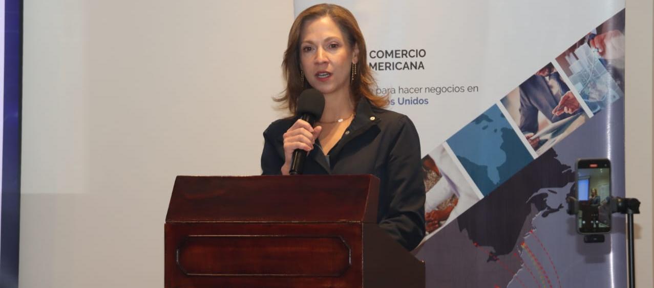 María Claudia Lacouture, presidenta ejecutiva de AmCham Colombia.