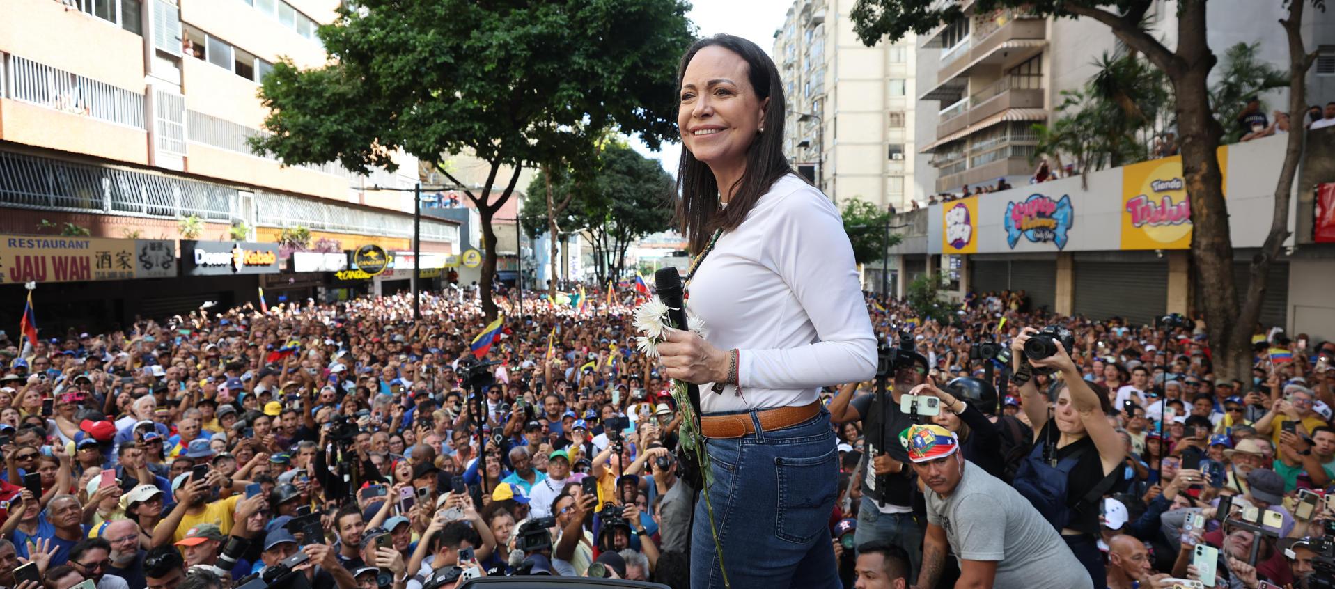 María Corina Machado.