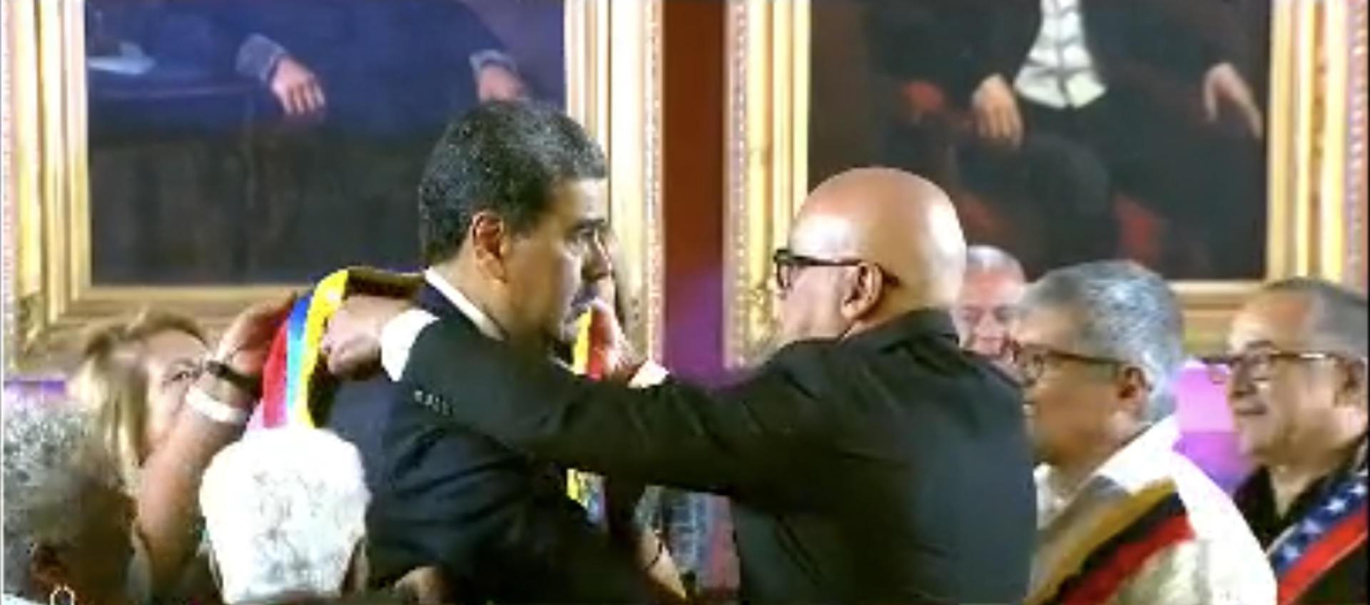 Posesión de Nicolás Maduro.