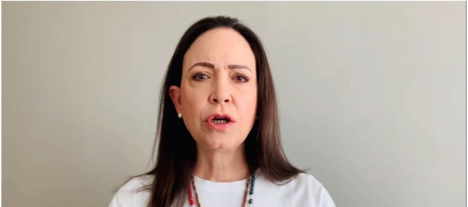 María Corina Machado. 