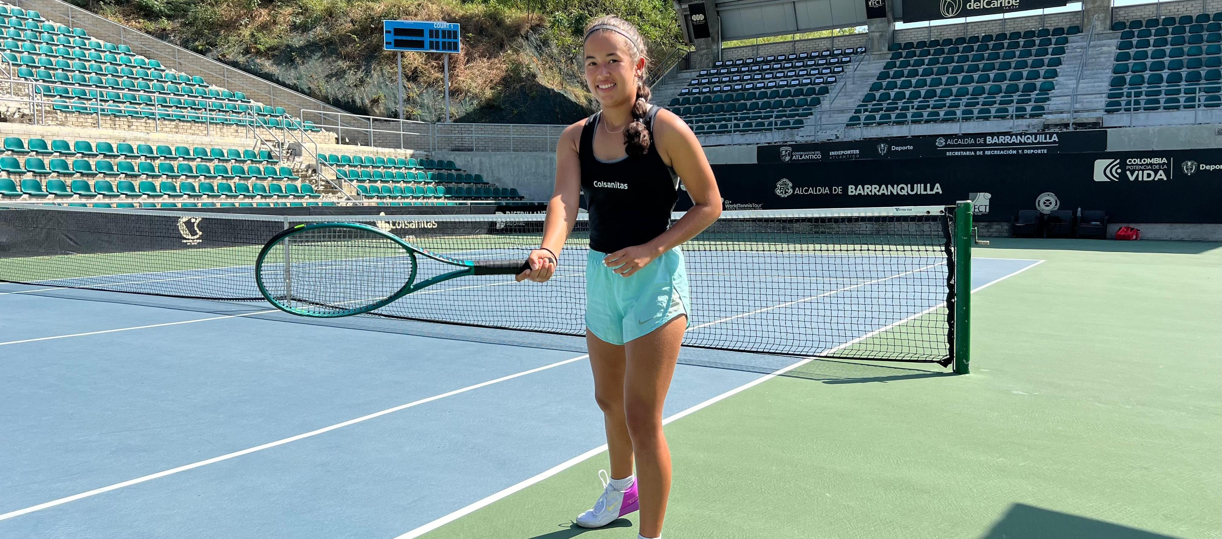 Mariana Higuita Barraza, la única atlanticense en el torneo.