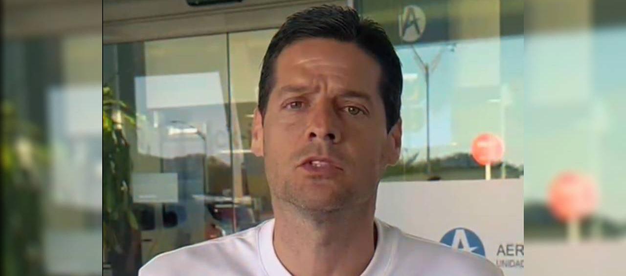 El senador Mauricio Gómez.