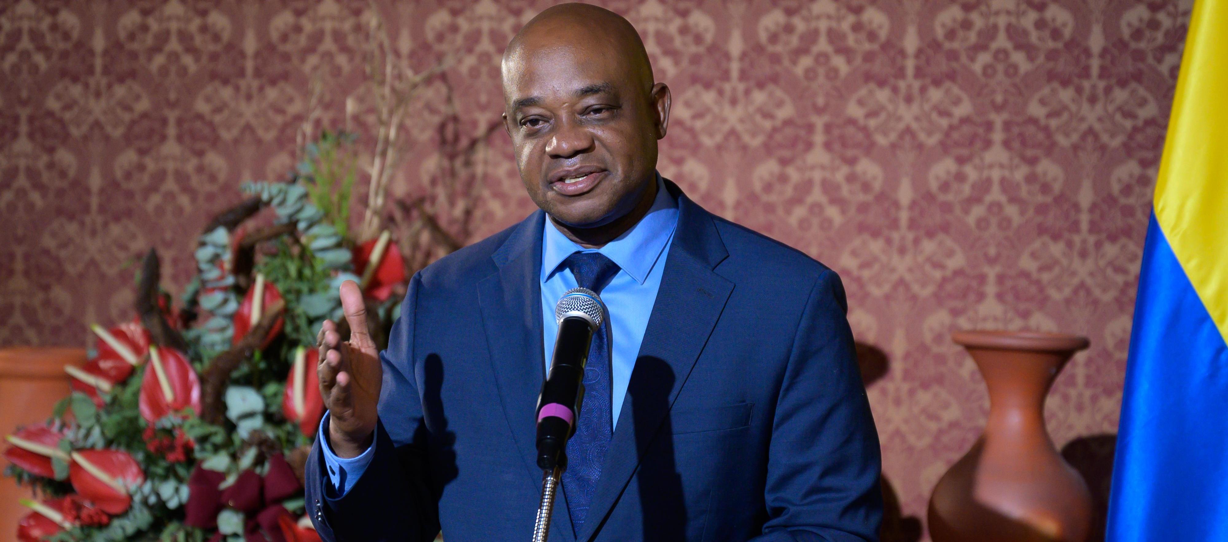 El Canciller Luis Gilberto Murillo.